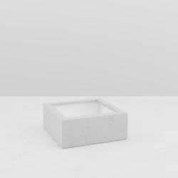 JARDINIERE CARREE EOS pour paysagistes et collectivités