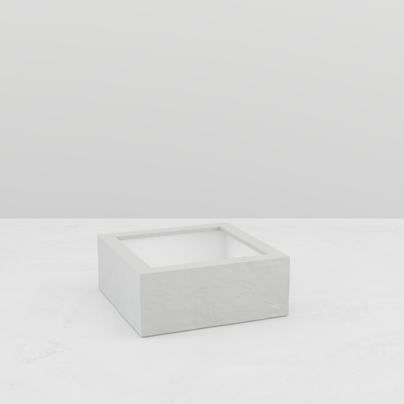 VIERKANTE PLANTENBAK EOS voor landschapsarchitecten en gemeenten