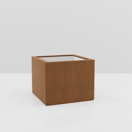 JARDINIERE CARREE EOS pour paysagistes et collectivités