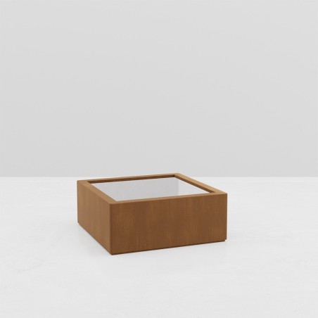 JARDINIERE CARREE EOS pour paysagistes et collectivités