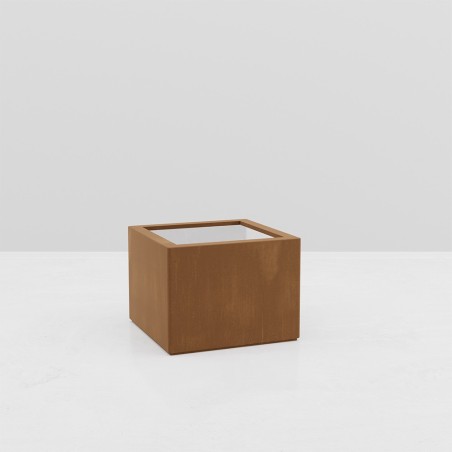 JARDINIERE CARREE EOS pour paysagistes et collectivités