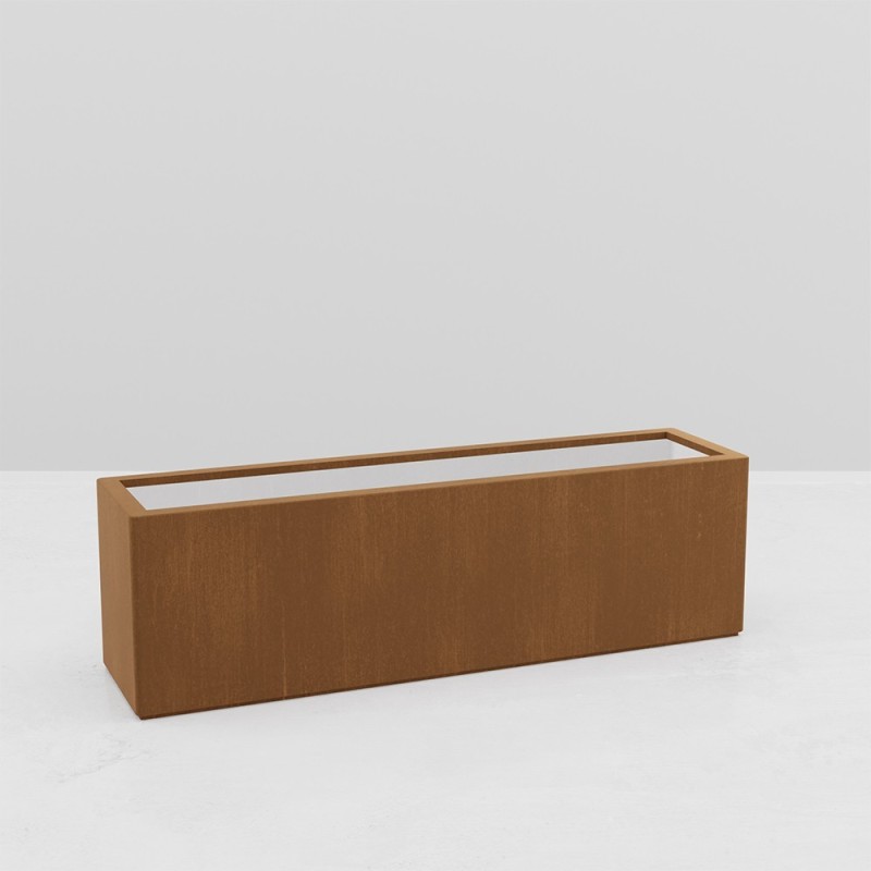 JARDINIERE RECTANGULAIRE GAIA pour paysagistes et collectivités JARDINIERE RECTANGULAIRE GAIA pour paysagistes et collectivités