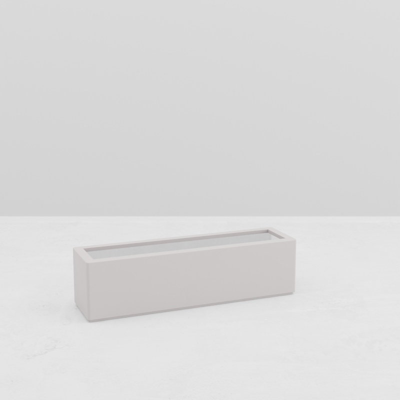 RECHTHOEKIGE PLANTENBAK GAIA voor landschapsarchitecten en gemeenten