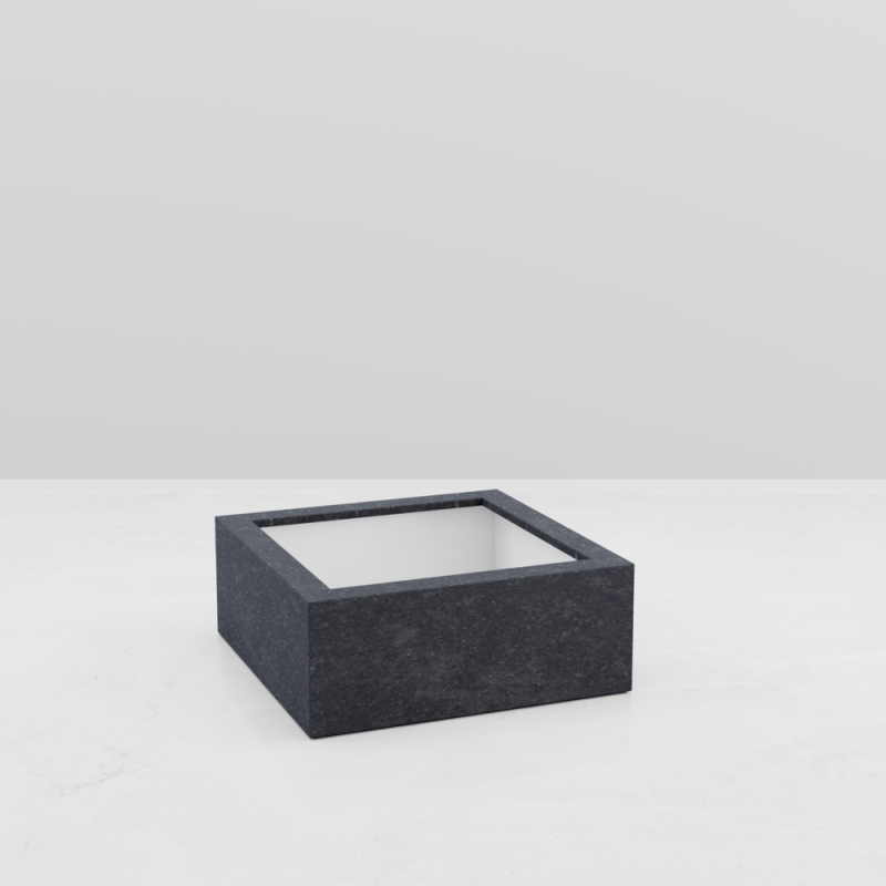 VIERKANTE PLANTENBAK EOS voor landschapsarchitecten en gemeenten