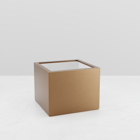 JARDINIERE CARREE EOS pour paysagistes et collectivités