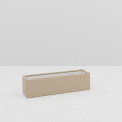 JARDINIERE RECTANGULAIRE GAIA pour paysagistes et collectivités