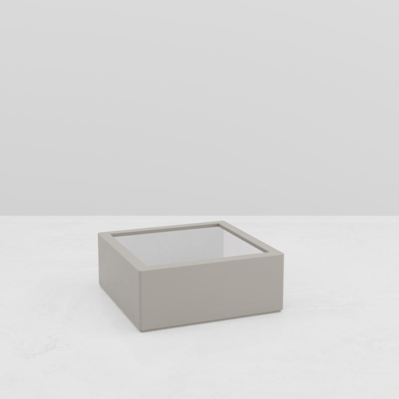 VIERKANTE PLANTENBAK EOS voor landschapsarchitecten en gemeenten